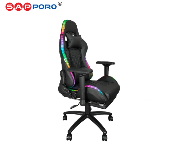 SAPPORO VALENCIA - Gaming Chair RGB Light 4D Iron Base | Kursi Gaming