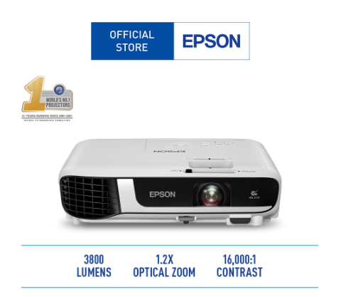 Epson Projector EB-X51 XGA 3LCD 3800 Lumens