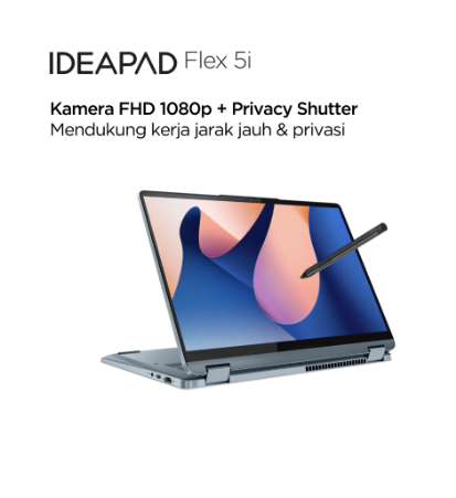 Lenovo 2in1 IdeaPad Flex 5i 14IRU8 i7 1355U Win11 16GB 512GB SSD 14" WUXGA IPS 45% NTSC Glossy Touch Integrated Iris Backlit