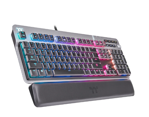 THERMALTAKE ARGENT K6 RGB Low Profile Mechanical Gaming Keyboard Cherry MX Speed Silver | GKB-KB6-LSSRUS-01