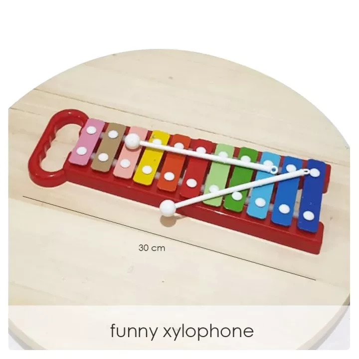 ( CAN COD ) PROMO Kids Toys Music Hit KIDS XYLOPHONE / funny xylophone