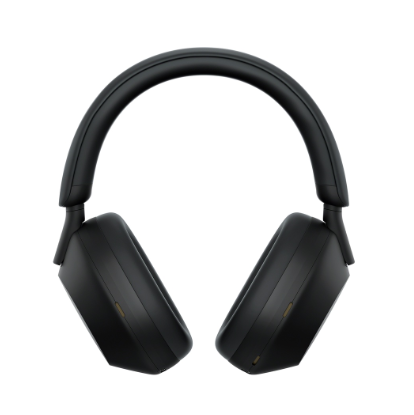 Headset Sony WH-1000XM5 Headphones Wireless Noise Canceling Premium WH1000XM5 WH 1000XM5 For Android & IOS - Black