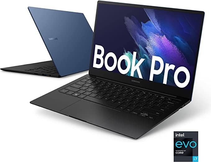 Samsung Galaxy Book Pro LTE Laptop, Intel Core i7, 13.3", 16 GB RAM, 512 GB RAM, Color Mystic Blue
