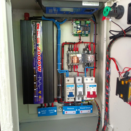 paket box panel PLTS 2000w PSW ATS solar panel surya pure sine wave