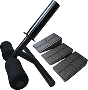 Tibialis Bar for Leg Strength Training, Biceps Femoris Muscle Workout Equipment Tibia Dorsi Calf Machine, Tib Bar Leg Machine Tibialis Trainer