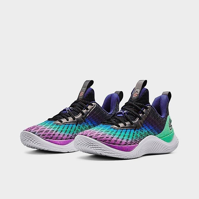 Sepatu Basket Pria Under Armour Curry 10 "Northern Lights" 3025621-500