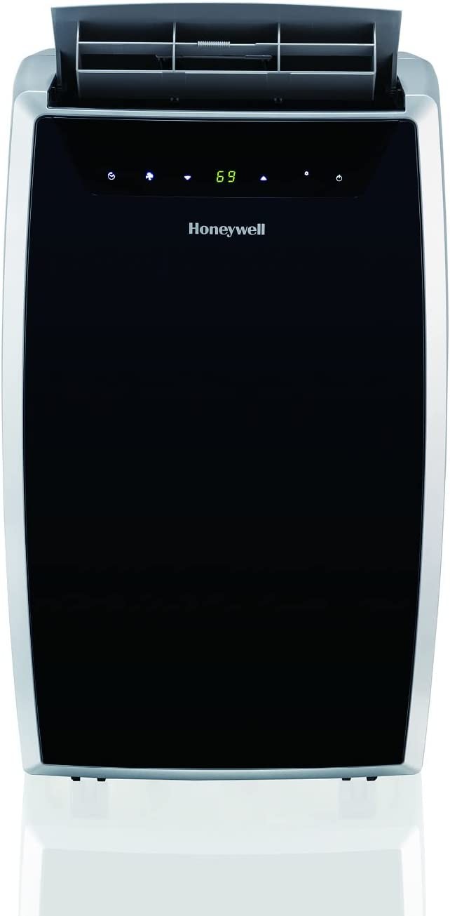 Honeywell Portable Air Conditioner with Heat Pump, Dehumidifier and Fan, Cools and Heats Rooms Up to 700 Square Feet, with Remote Control and Advanced LED Display, MN4HFS9