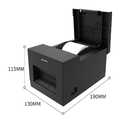 Deli Thermal Printer Printer Thermal Cetak Struk Kasir 58 mm USB Bluetooth Cash Drawer E581PW