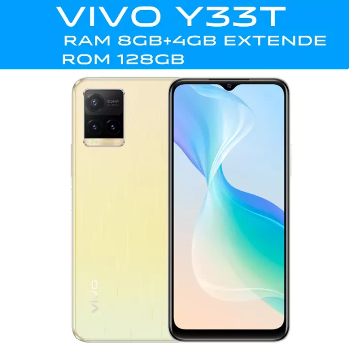 2022 cheap promo Vivo Y33T Y75 5G RAM 8GB + 4GB Extended 128GB ROM NFC Original Official warranty vivo mobile phone latest vivo y75 2022 5000mAh battery 18W Flash sale can cod free shipping can instal